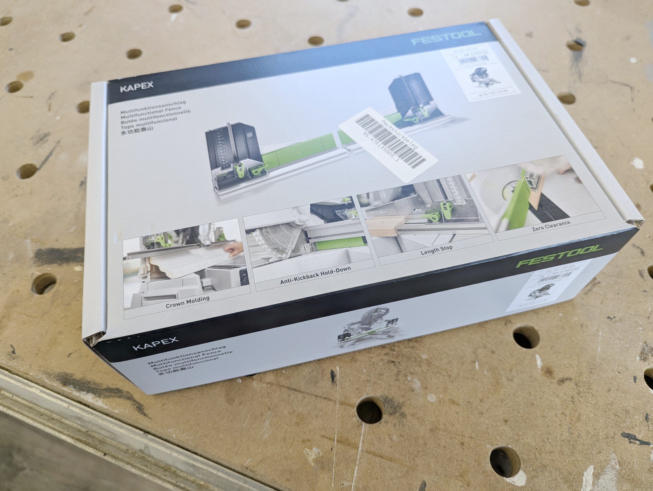 Packung Festool Multifunktionsanschlag AS-KS 120-R/L