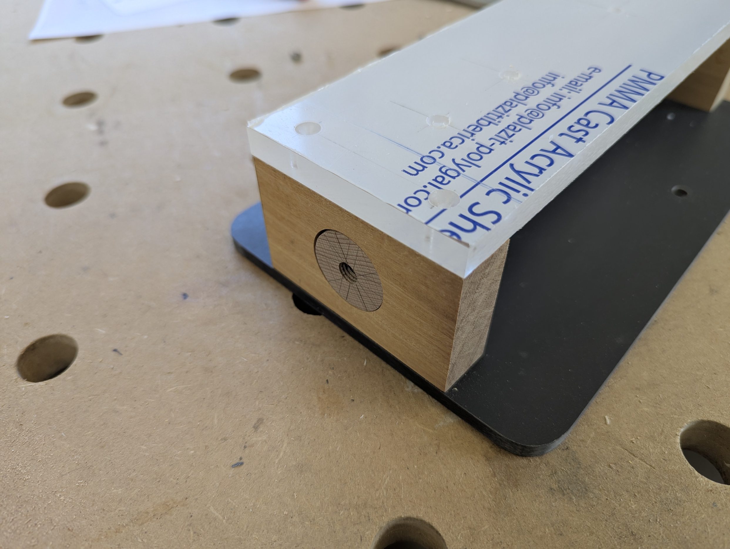 Deckplatte Eckenfräsgerät beim KA 65