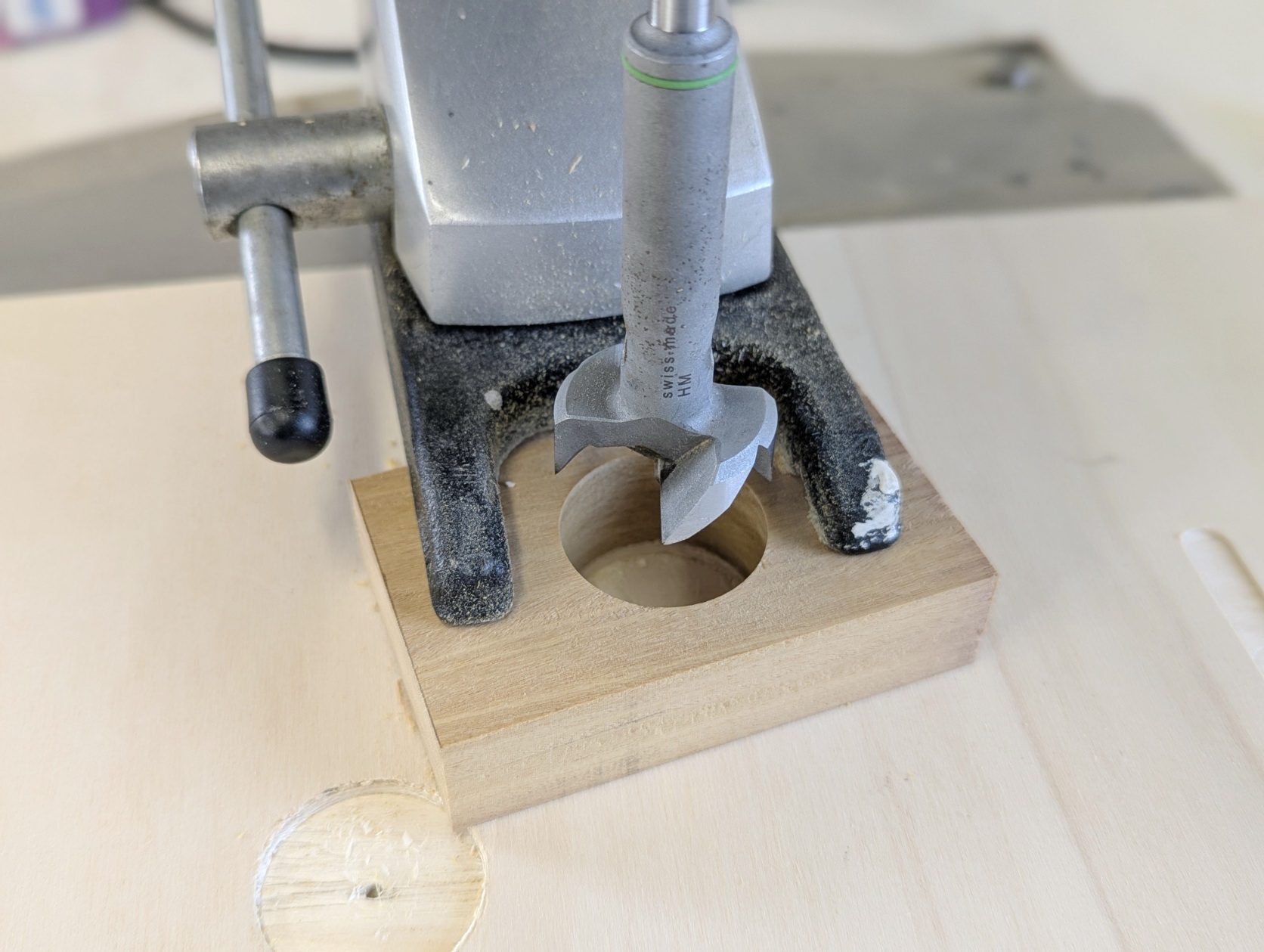 Lager bohren Kantenfräsgerät beim KA 65