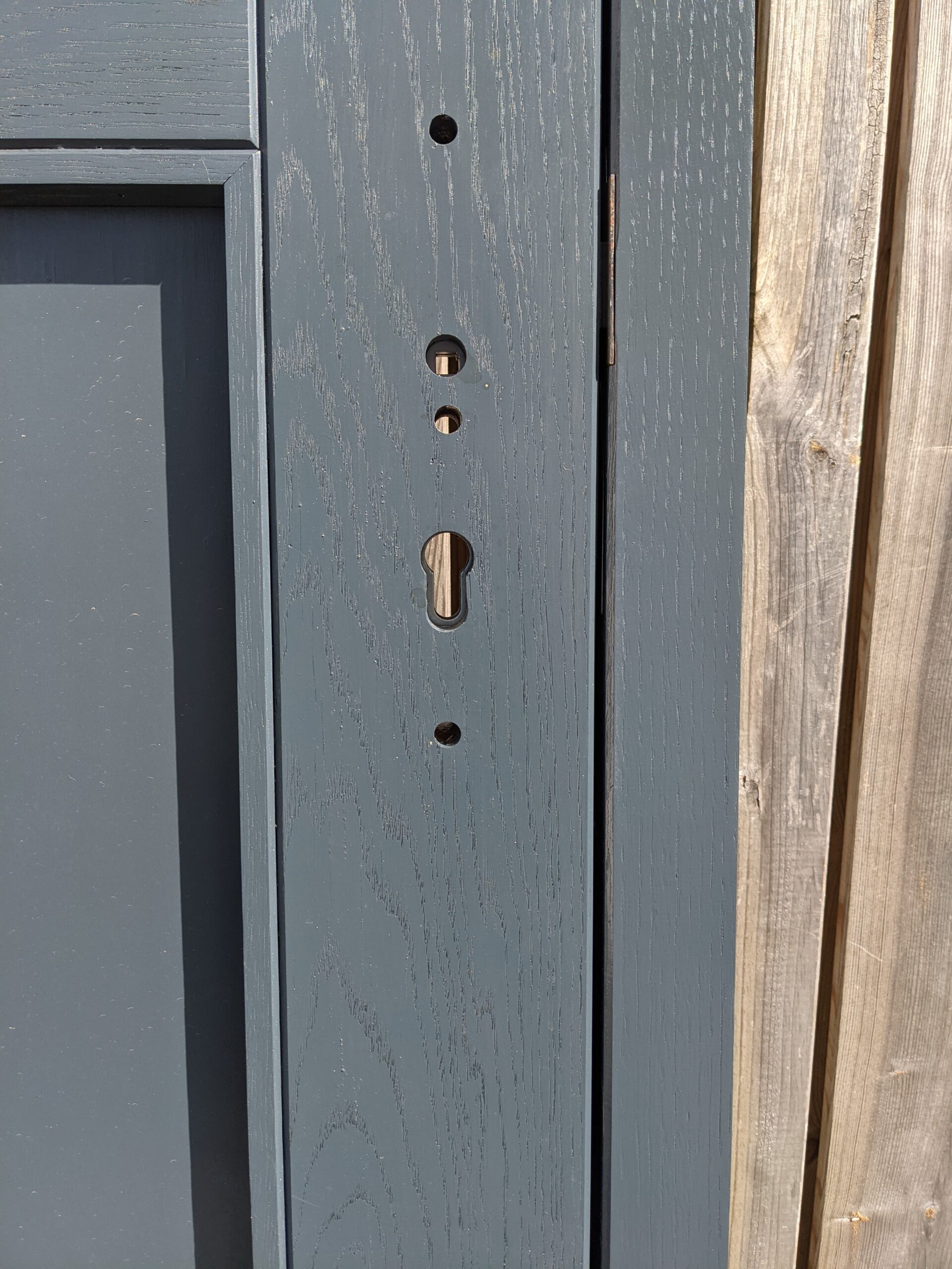 Schlosskasten Eichentür