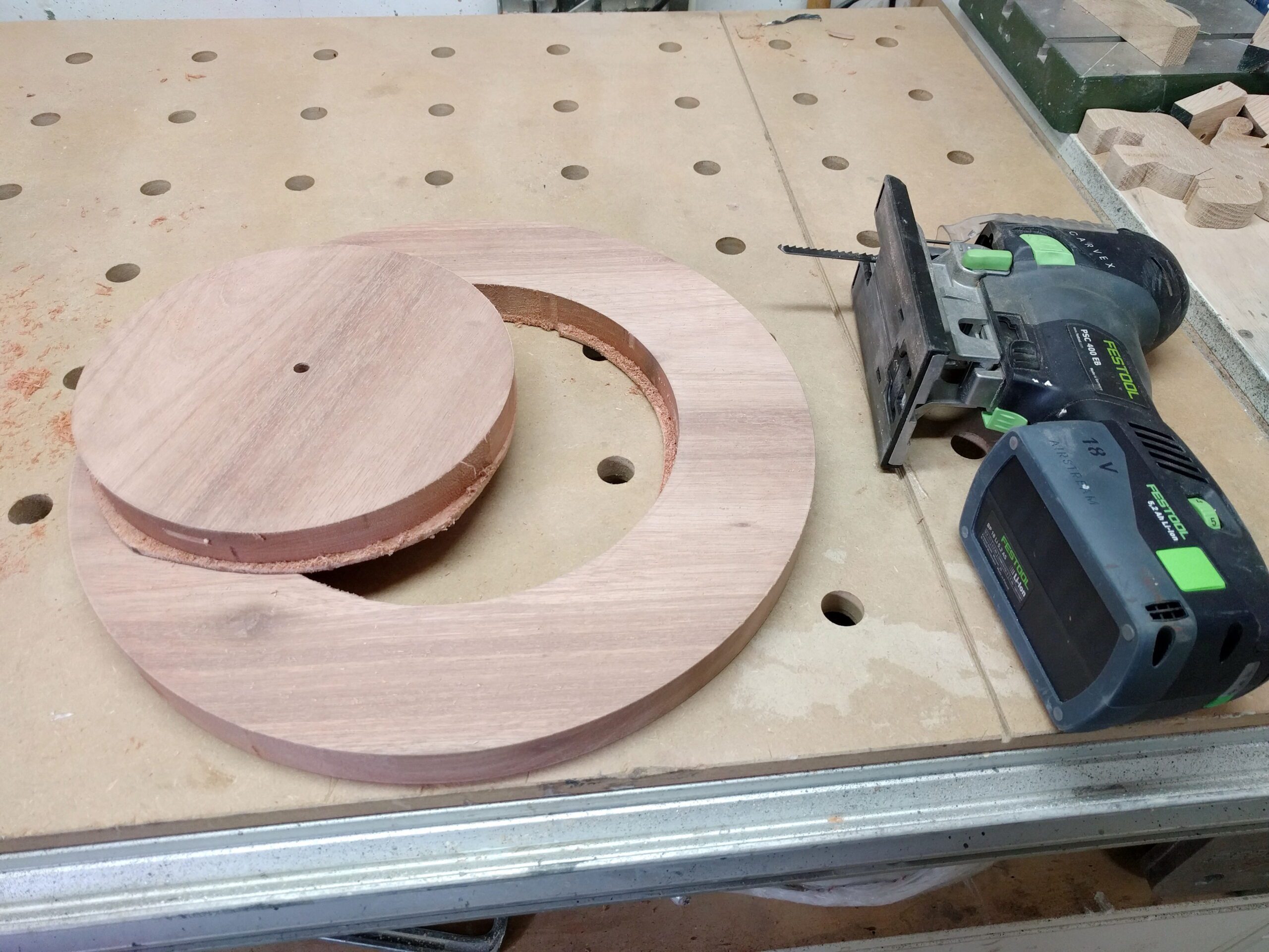 Stichsäge Adventskranz bauen