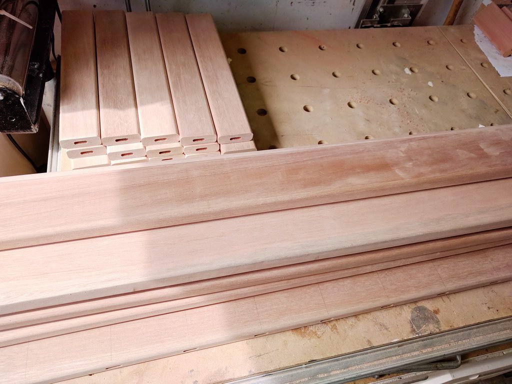 fertige Teile Gartenbank