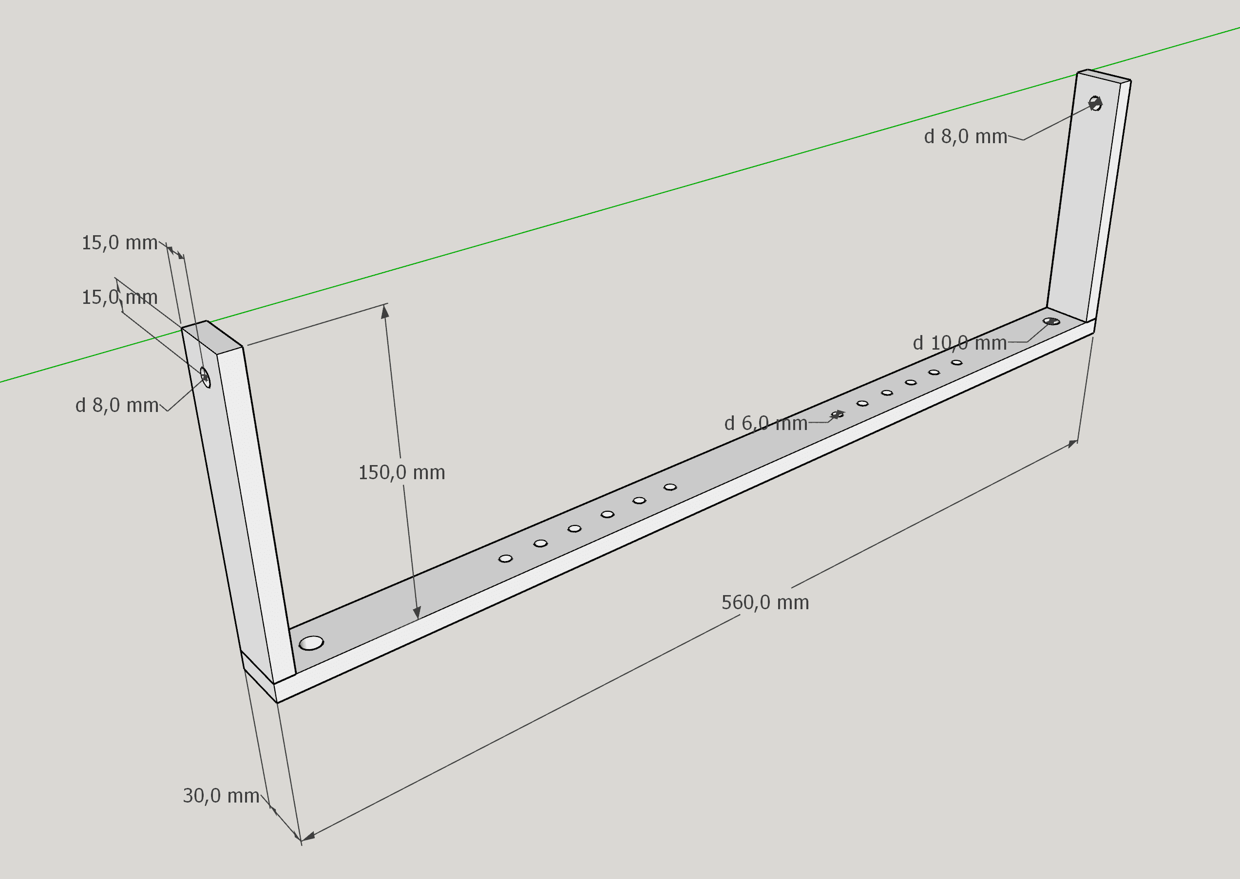 Gestaenge Garage Rasenroboter