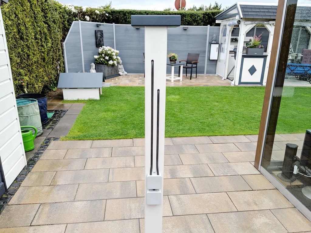 Steckdosensäule hinten Steckdosensäule hinten