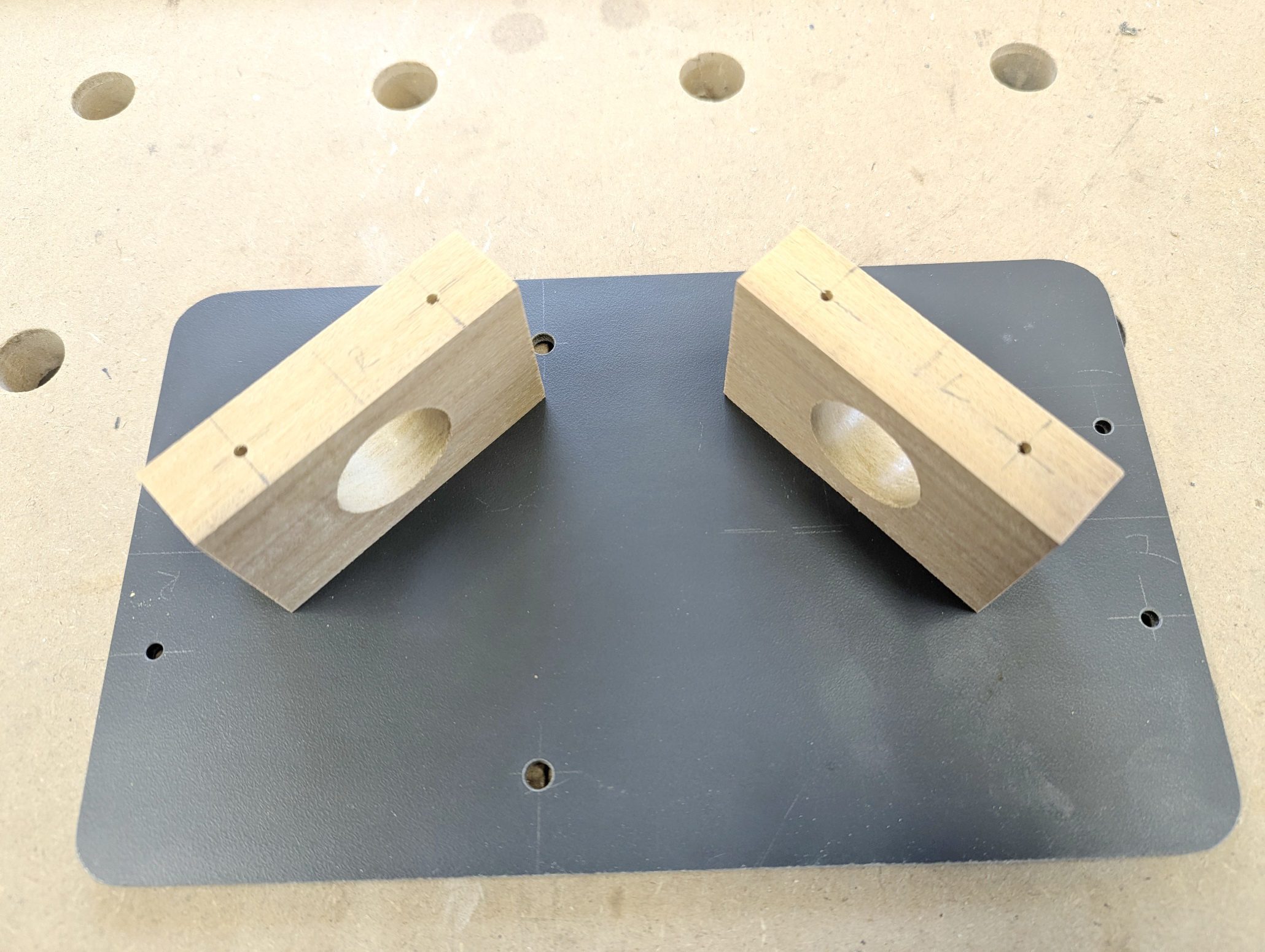 vorgebohrt Eckenfräsgerät beim KA 65