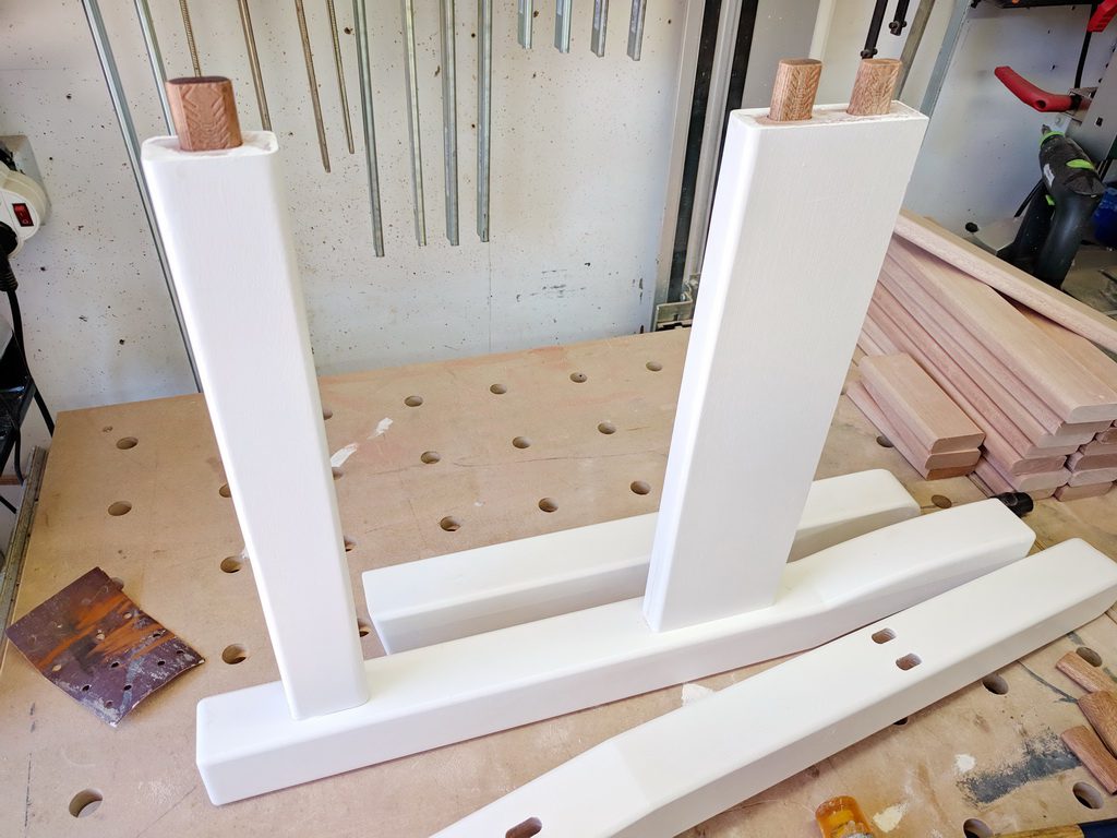 Zusammenbau Gartenbank