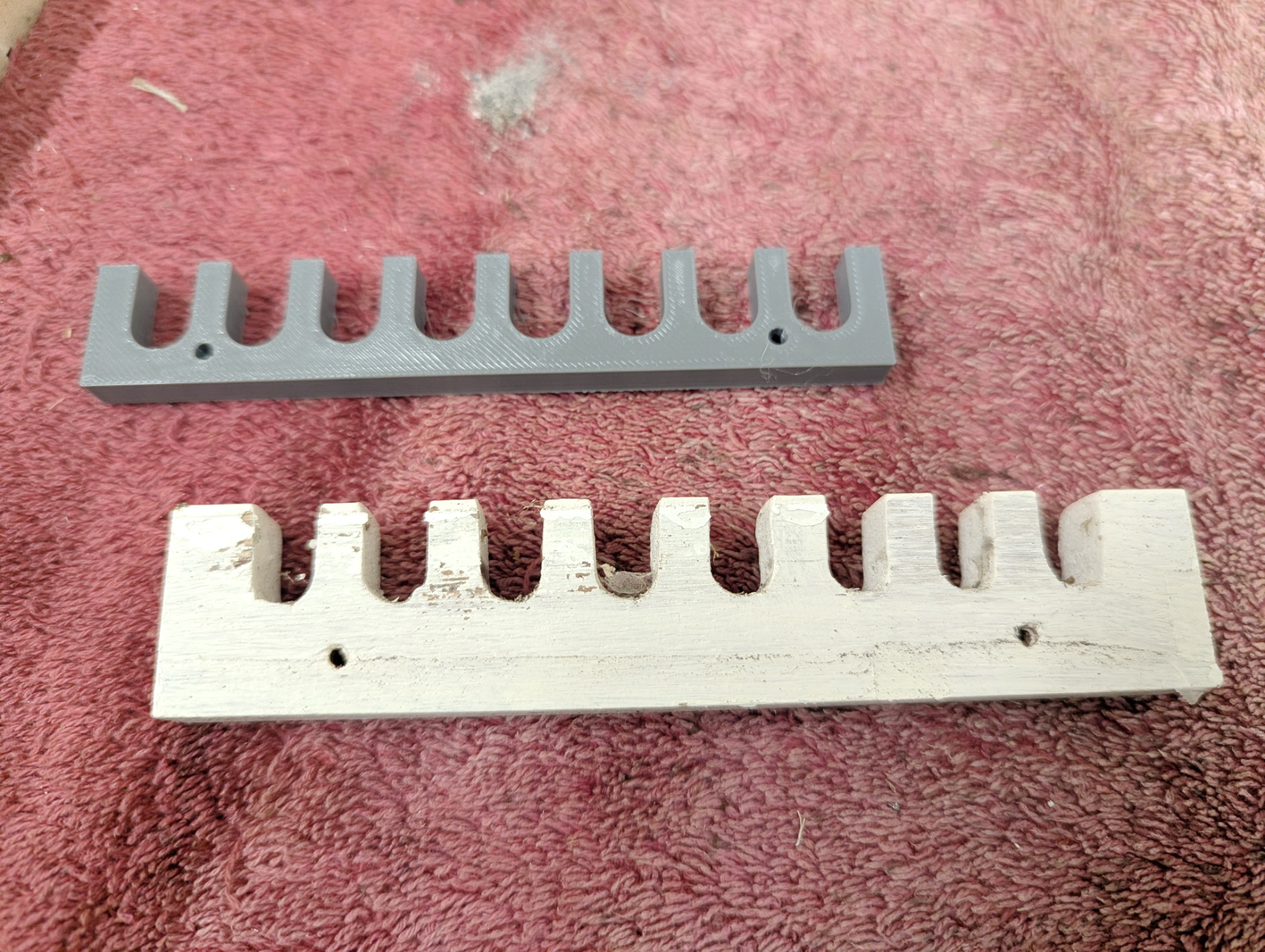 3D-Druck-Lager Rasenroboter Garage