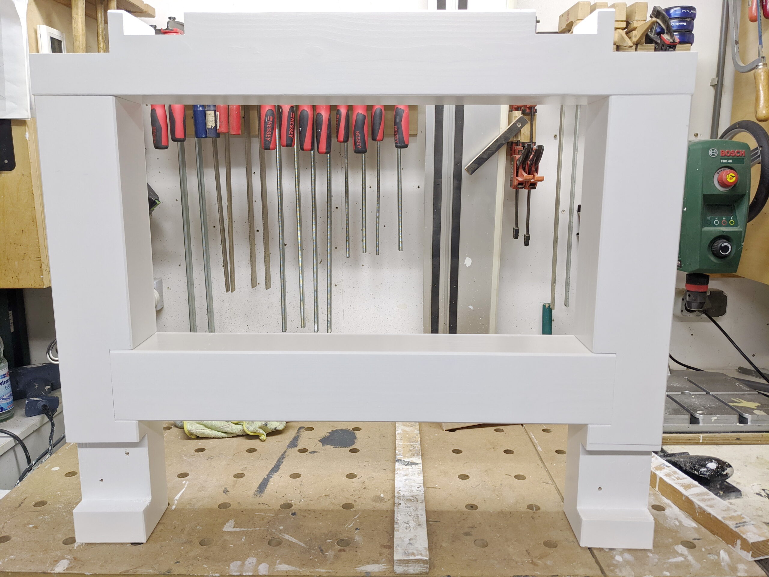 Probesteck Arbeitstisch