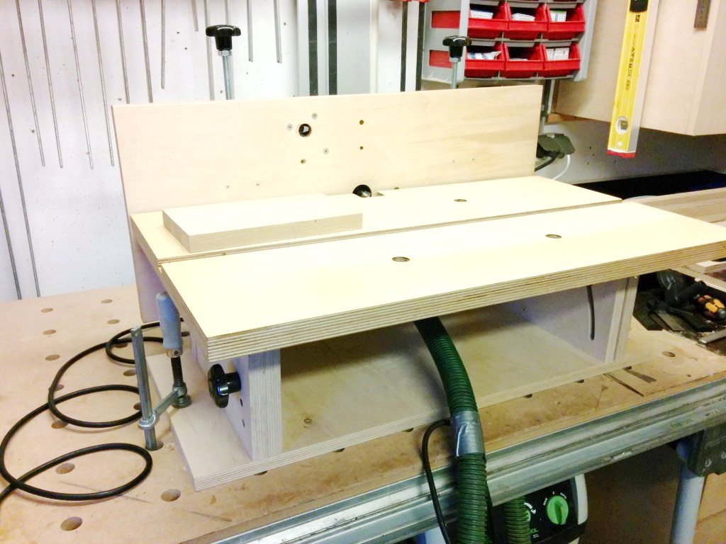 horizontaler Frästisch