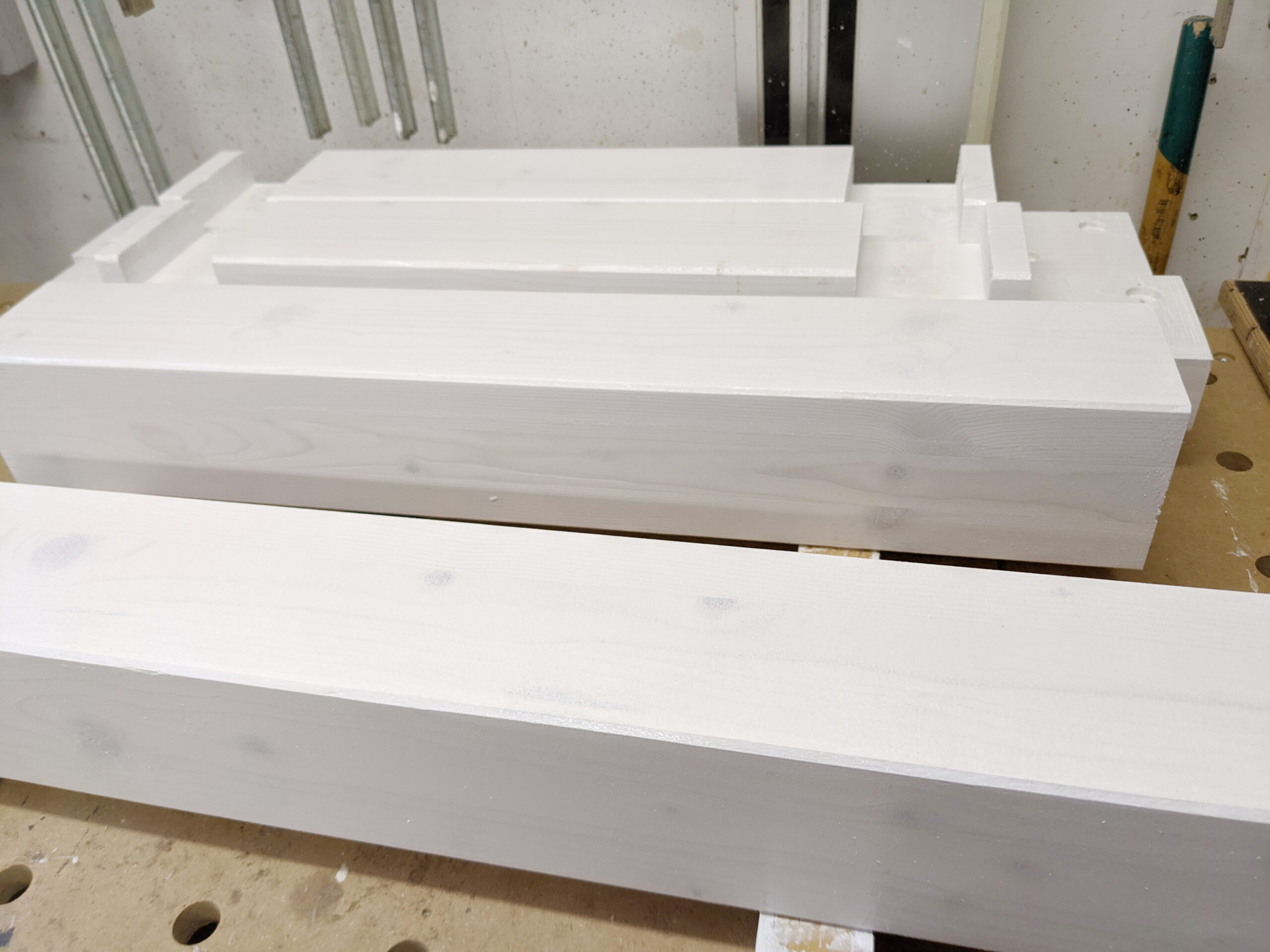 grundiert Arbeitstisch