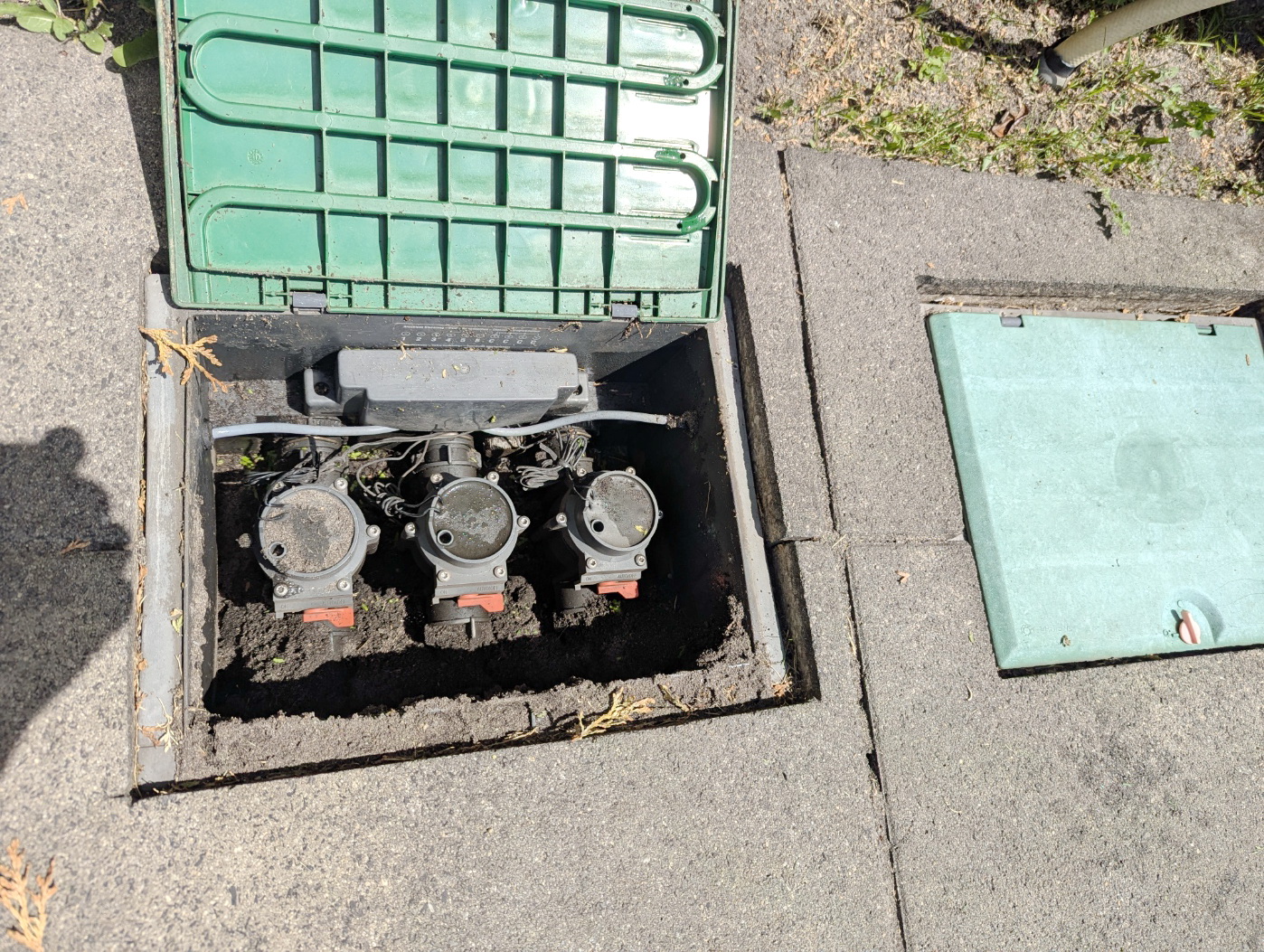 Ventilstationen Gartenbewässerung