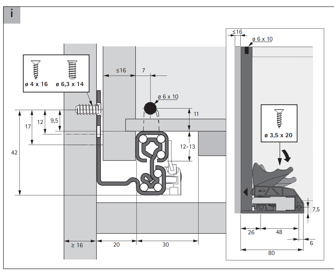 Hettich-Zeichnung WG250