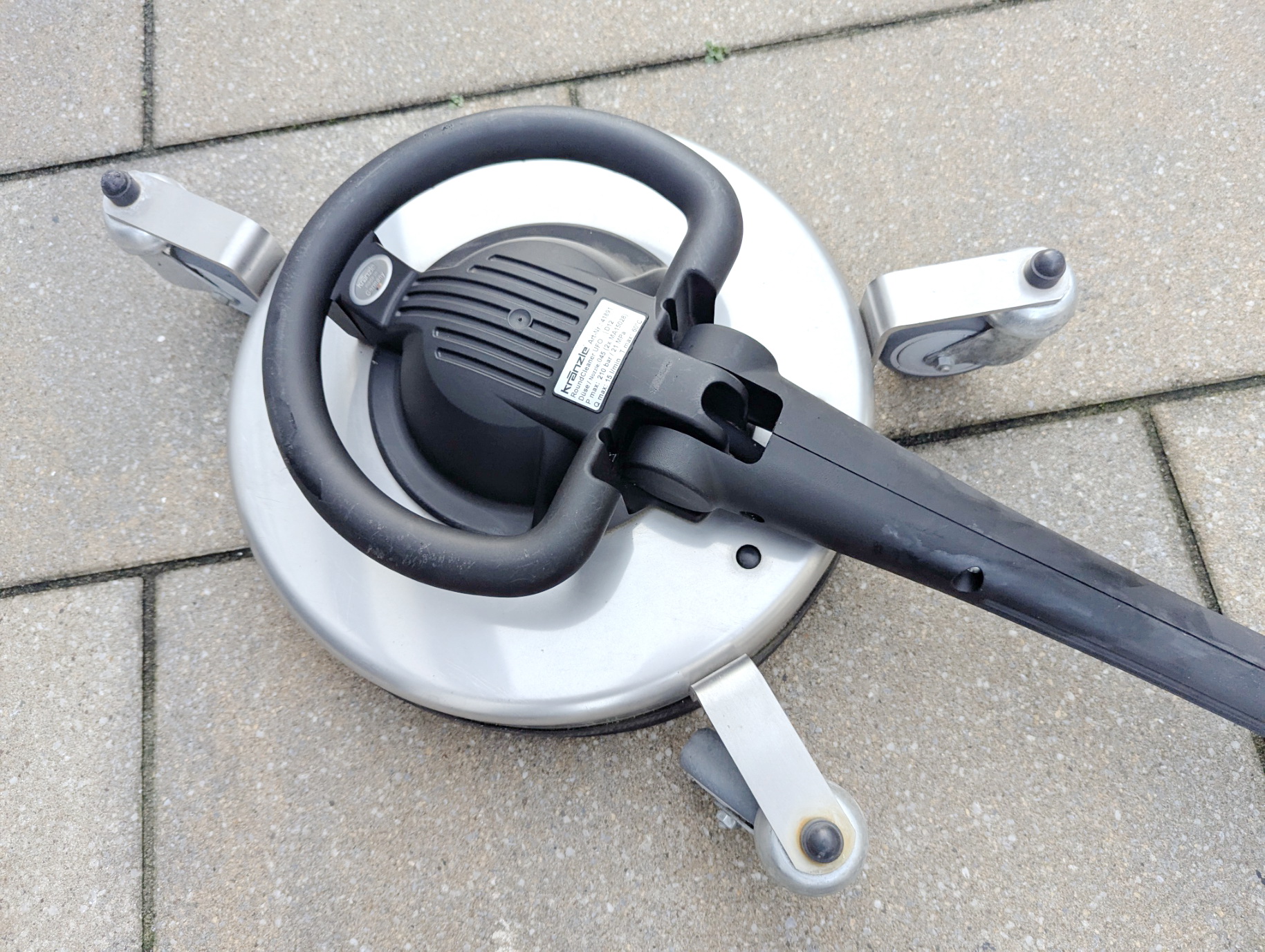 Kränzle Round Cleaner UFO lang Edelstahl