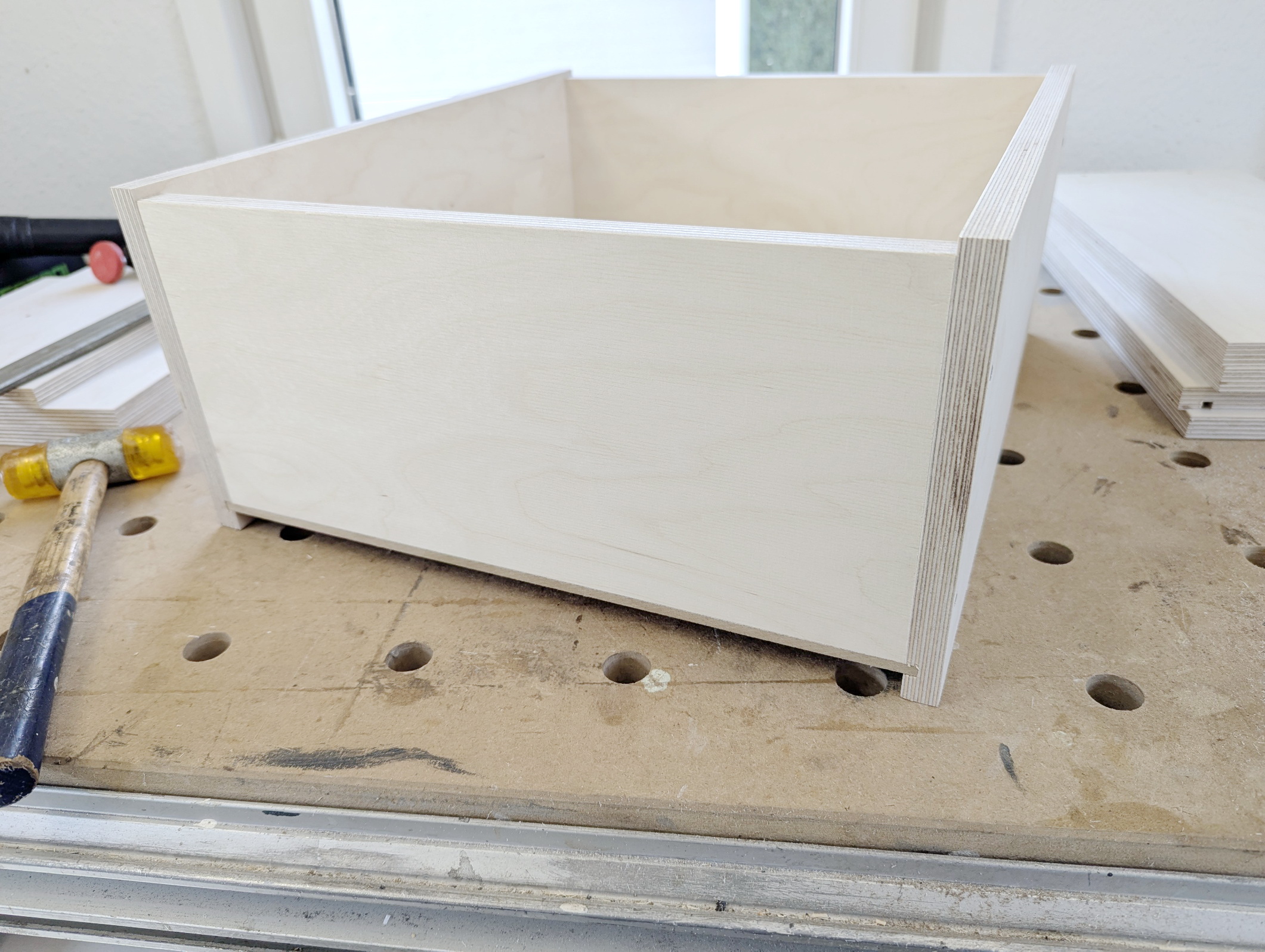 Schublade-verschraubt Schrank WG250